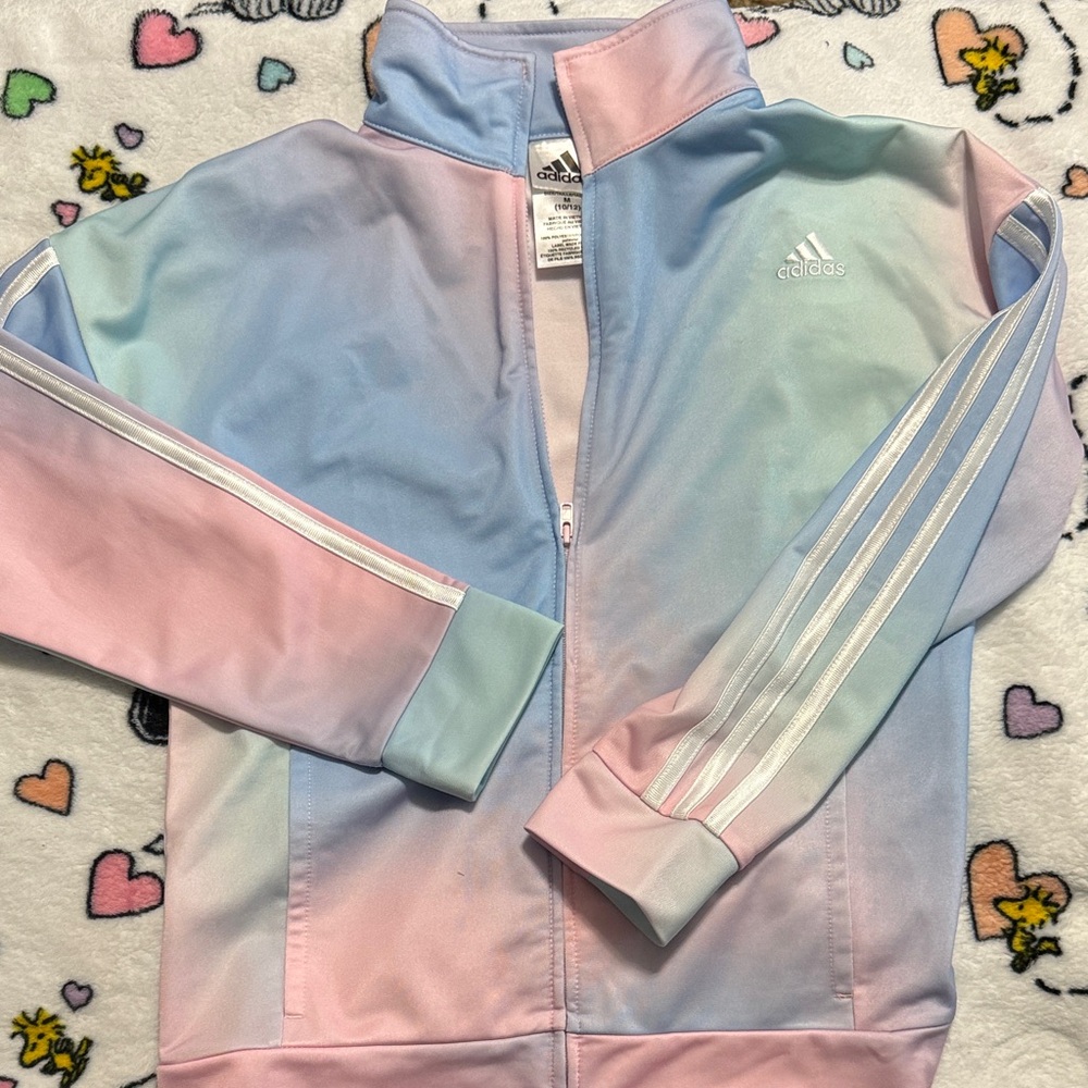 Adidas Multicolor Pastel Track Jacket